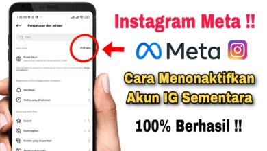 Cara Deactivate Akun Instagram Sementara